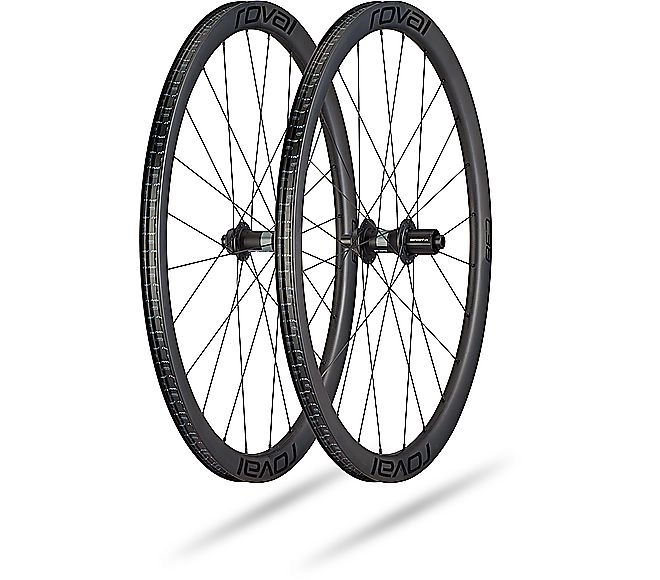2023 Specialized C 38 DISC WHEELSET SATIN CARBON/BLK Satin Carbon/Black WHEELSET