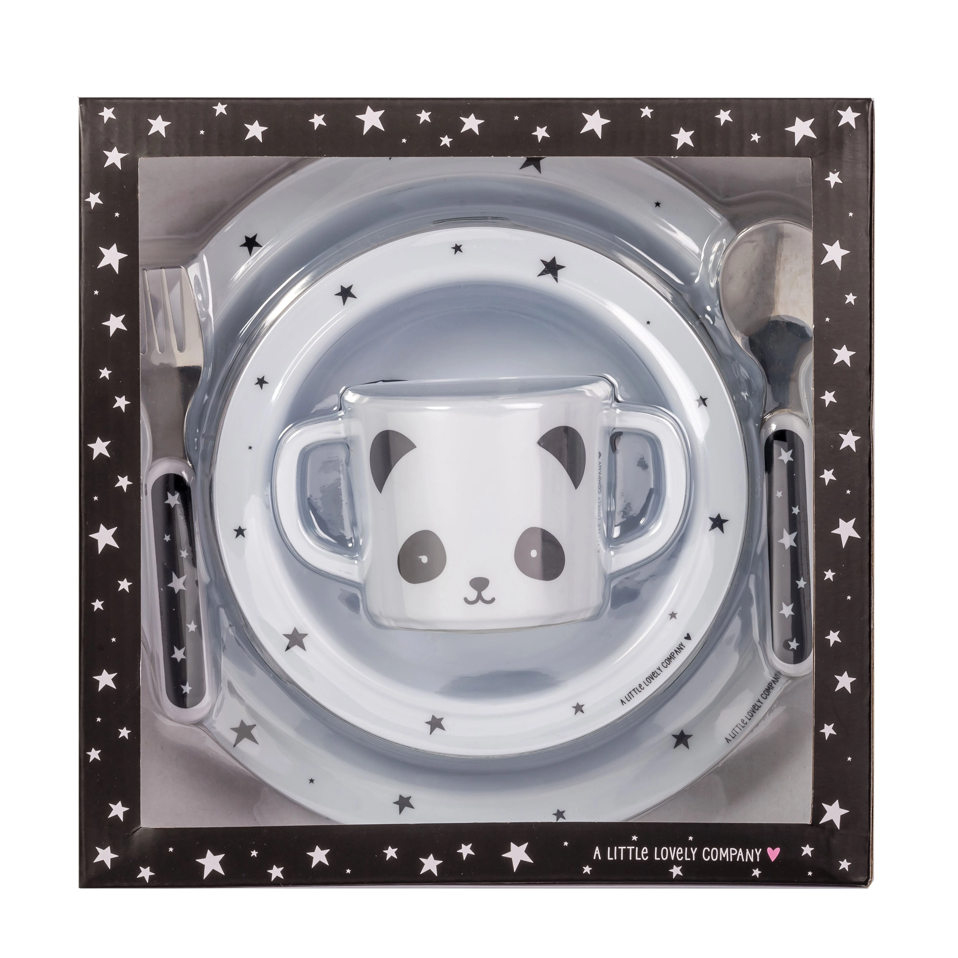 A Little Lovely Company Dinner Set Panda