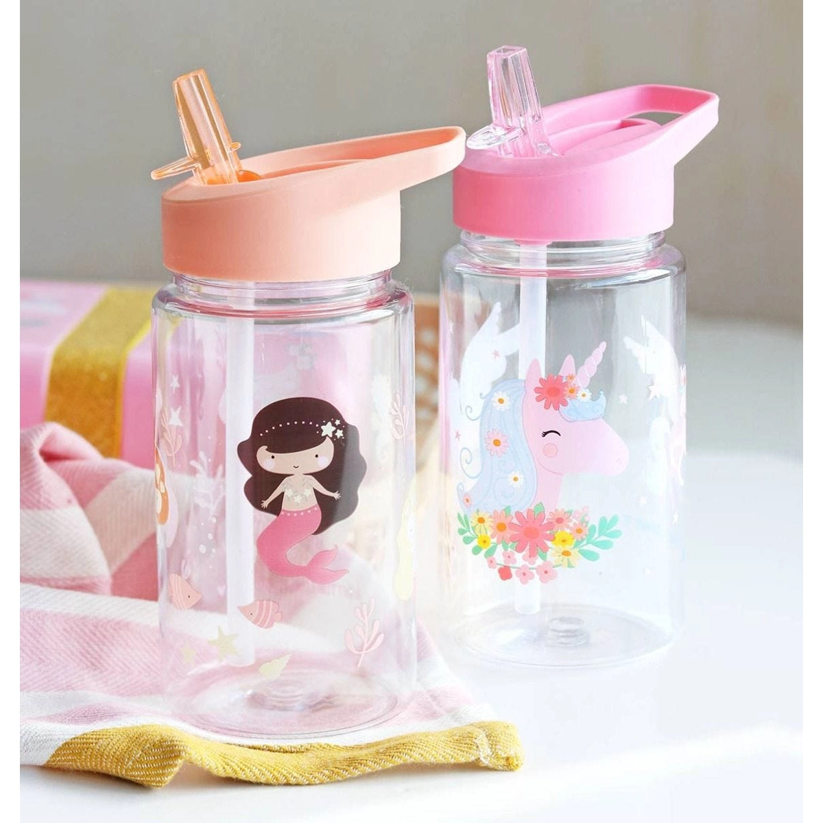 A Little Lovely Company Drink Bottle: Unicorn