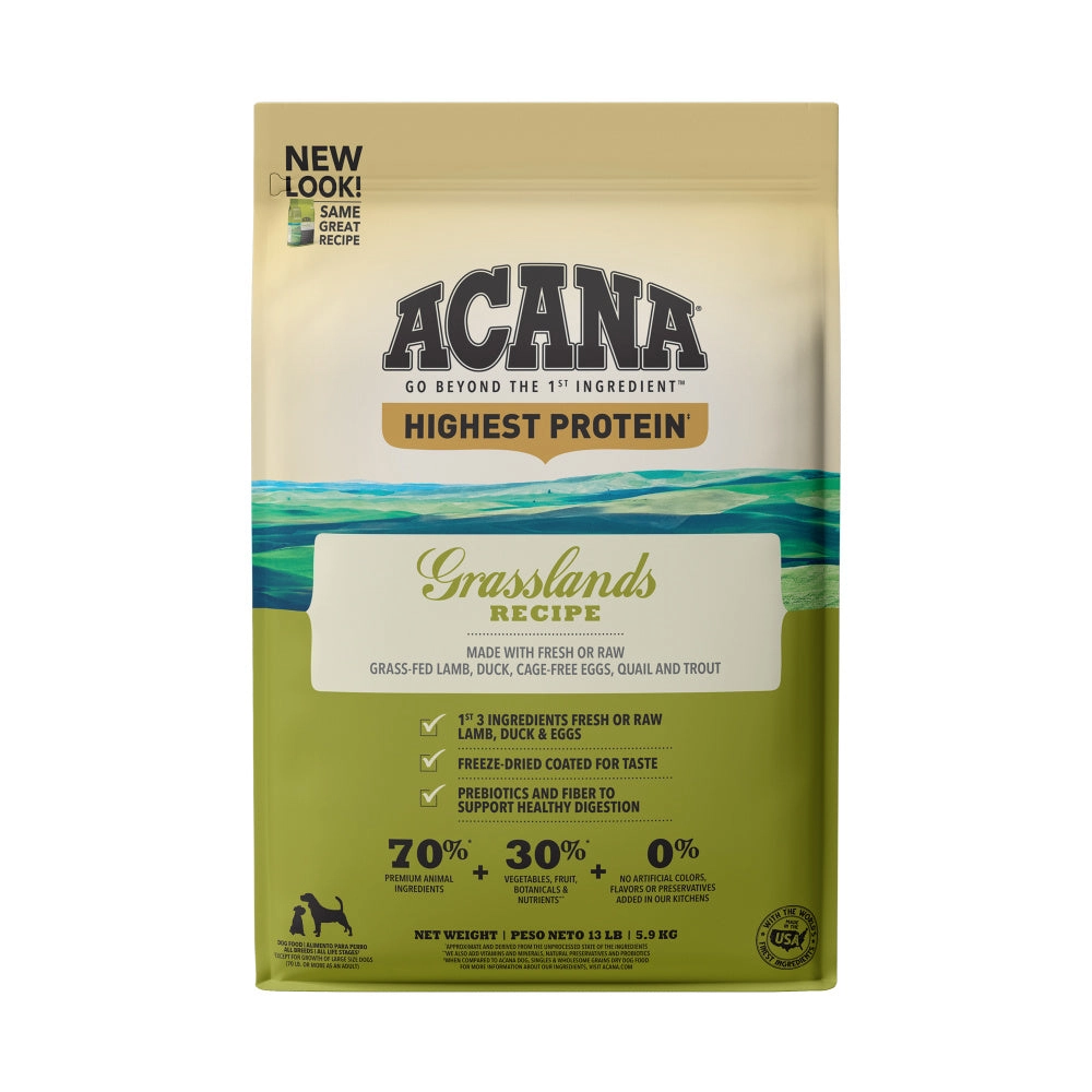 ACANA Regionals Grasslands Formula Grain Free Dry Dog Food