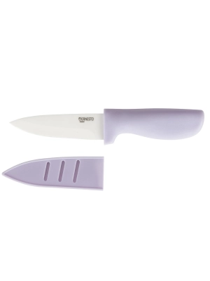 Ceramic Kitchen Knife, 10 Cm, Purple