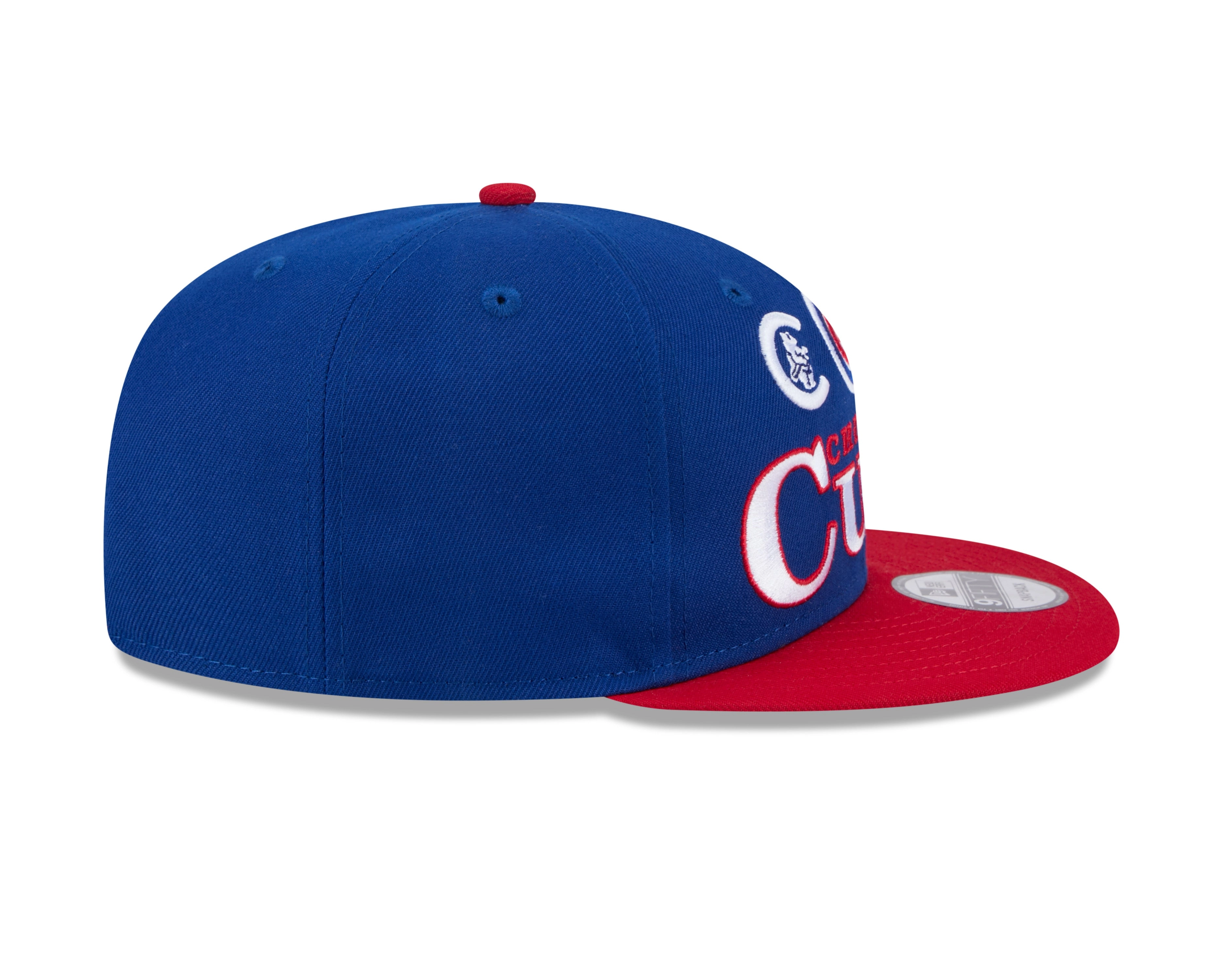 Chicago Cubs New Era 2 Tone Royal/Red Archive 9FIFTY Snapback Hat