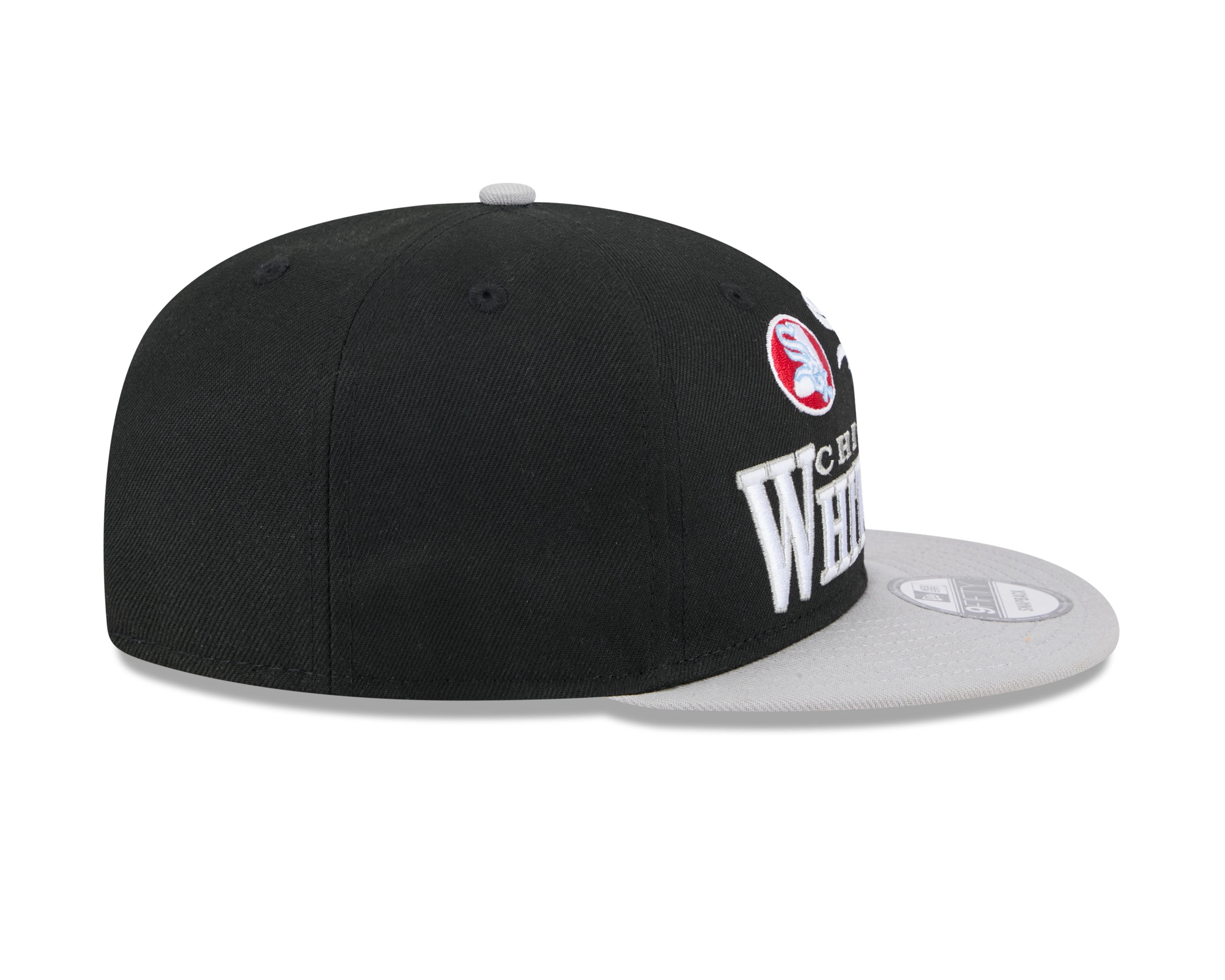 Chicago White Sox New Era 2 Tone Black/Gray Archive 9FIFTY Snapback Hat
