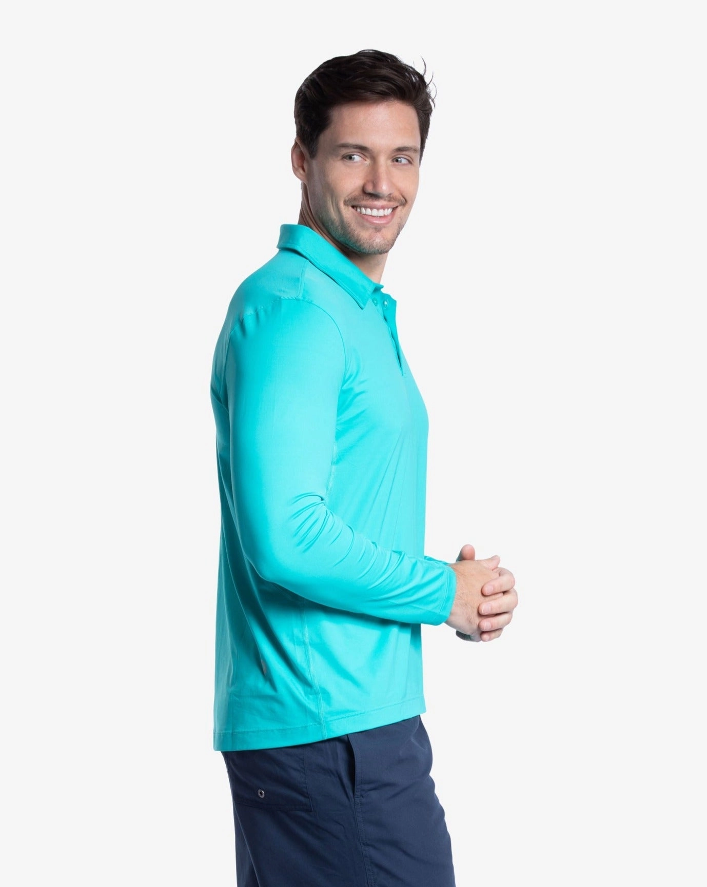CLEARANCE - MEN'S LONG SLEEVE COLLARED SHIRT (12004C)