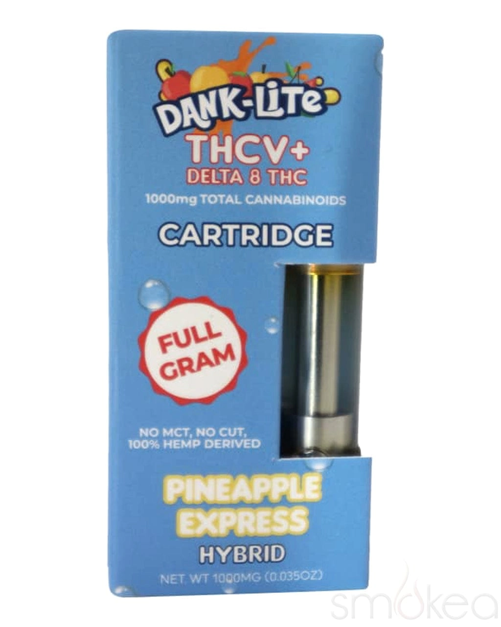 Dank Lite 1g THCV  Vape Cartridge - Pineapple Express