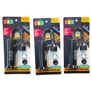 Father's Day Magnetic LED Grill Light - 3 Pieces Per Pack 24816B