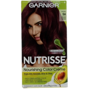 Garnier Women's Permanent Hair Color - Nutrisse Nourishing Coloring Creme, Sangria 56