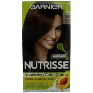 Garnier Women's Permanent Hair Color - Nutrisse Nourishing Coloring Creme, Truffle 50