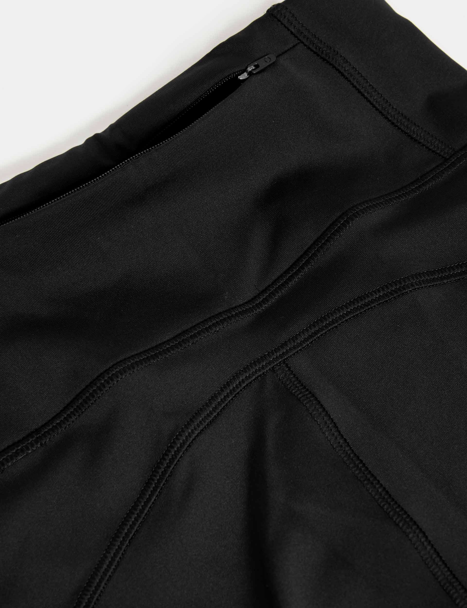 Go Move High Waisted 7/8 Gym Leggings - Black