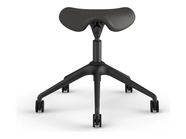 Humanscale Freedom Active Pony - Stool - ergonomic - triangular - tilt - swivel F500GTL12FTKNSC