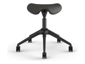 Humanscale Freedom Active Pony - Stool - ergonomic - triangular - tilt - swivel F500GTL12FTKNSC
