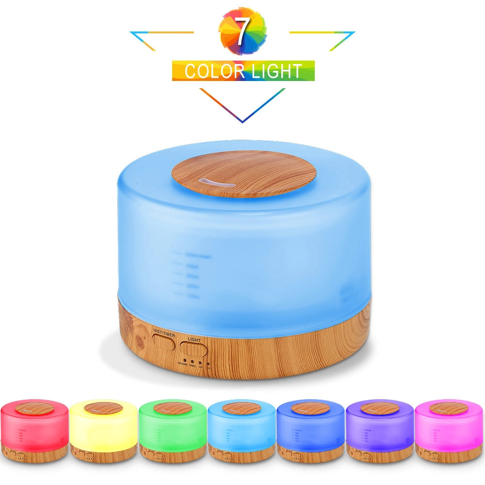 Humidifier 500ml Remote Control Essential Oil Mist