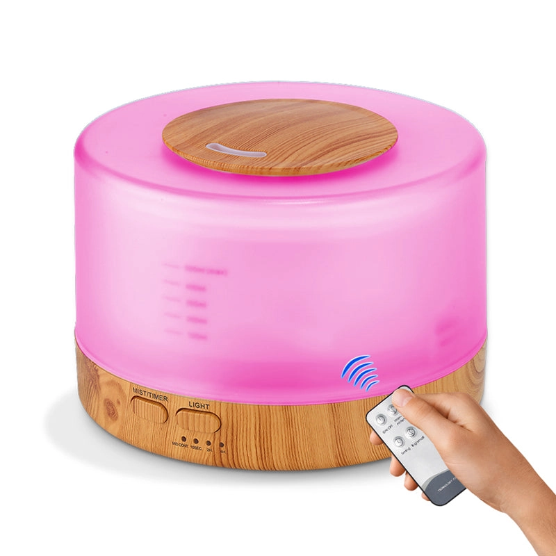 Humidifier 500ml Remote Control Essential Oil Mist