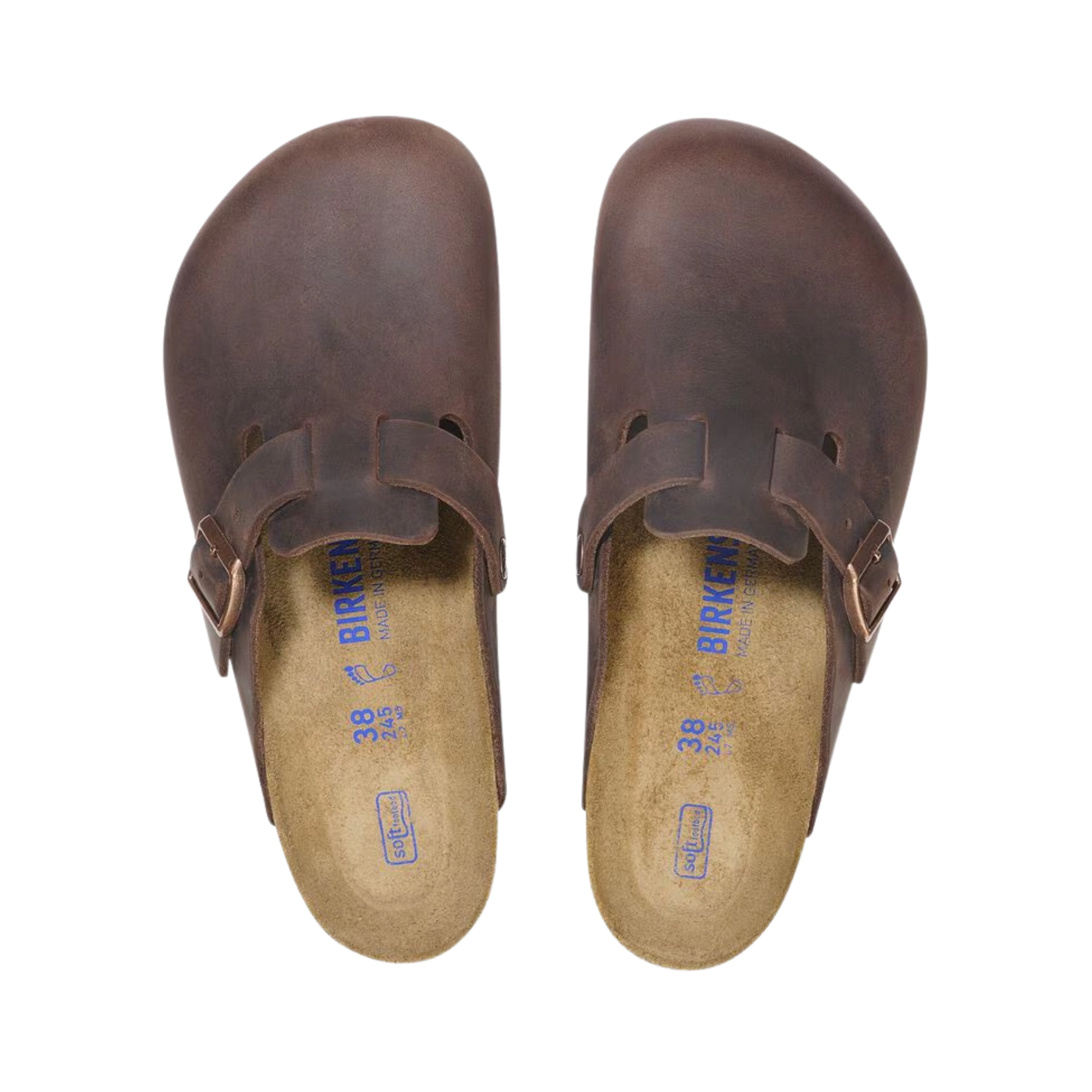 Men's Boston Soft Footbed (Oiled Leather) - Habana