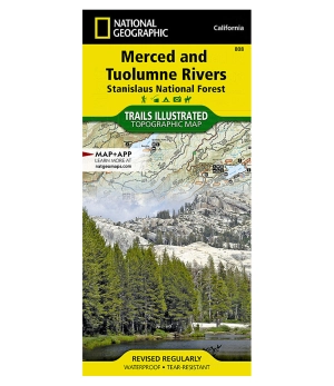 Merced and Tuolumne Rivers Map
