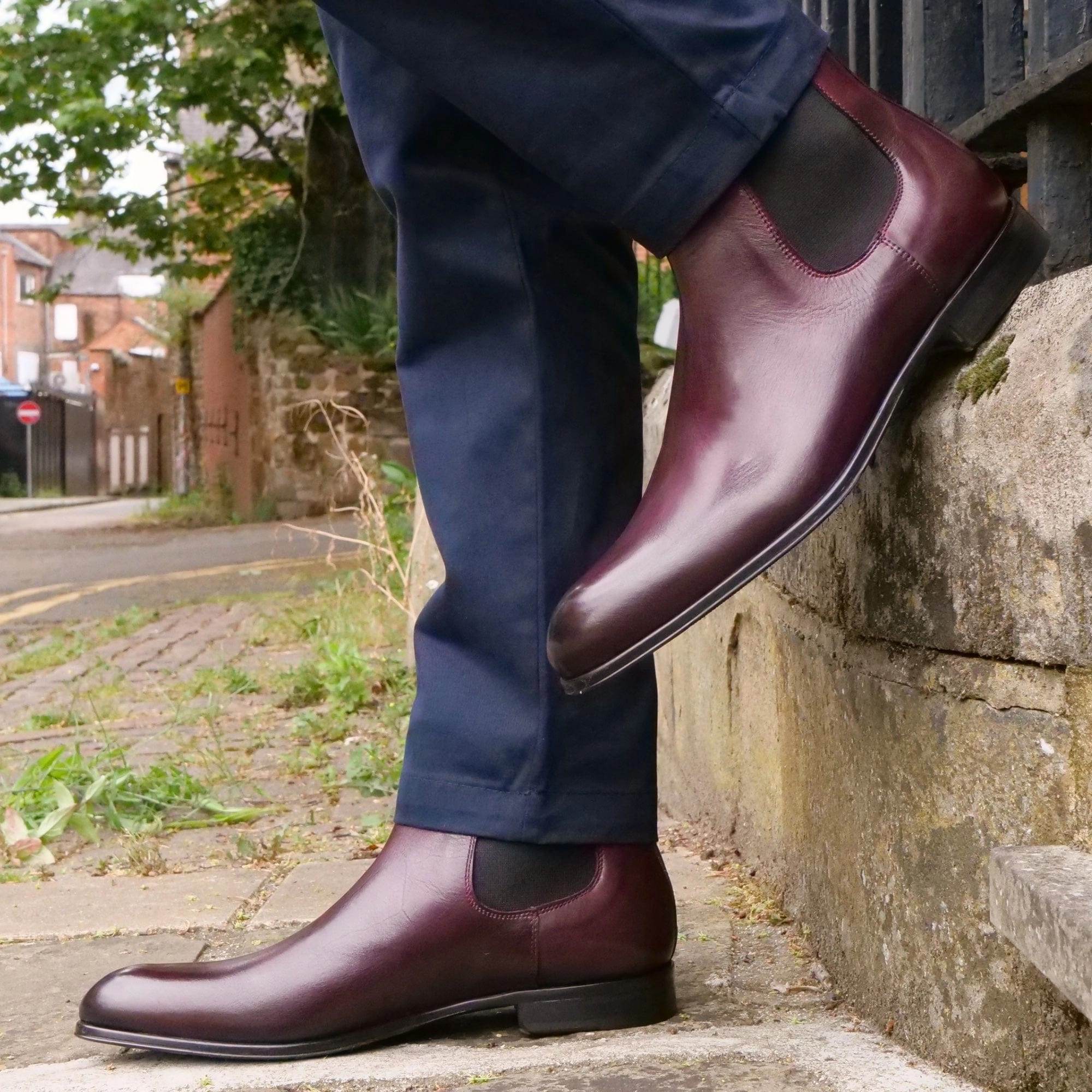 Milan Chelsea Boot Oxblood