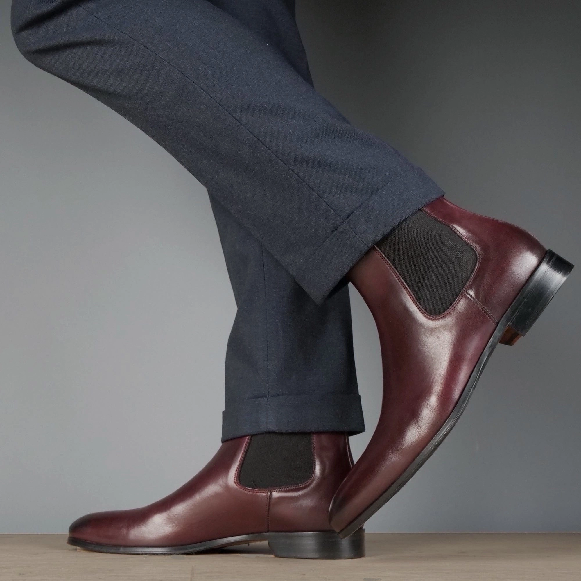 Milan Chelsea Boot Oxblood