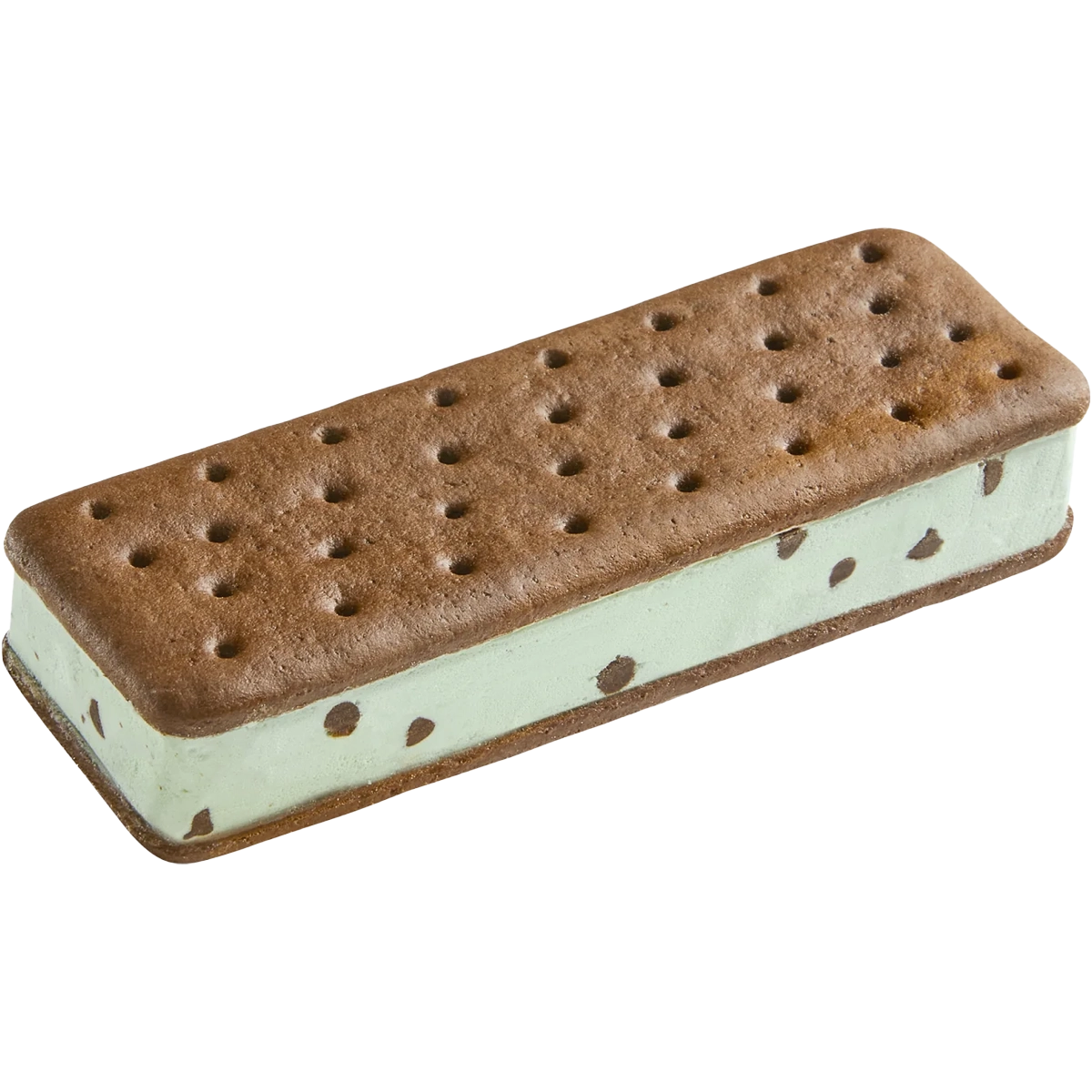 Mint Chocolate Chip Ice Cream Sandwich