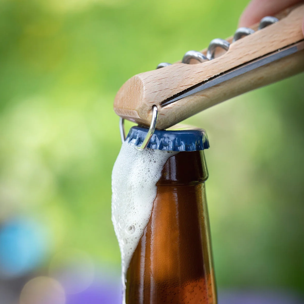 No. 10 Corkscrew Bottle Knife with Bottle Opener