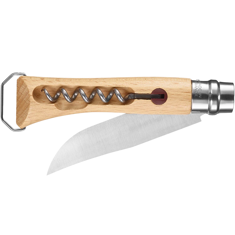 No. 10 Corkscrew Bottle Knife with Bottle Opener