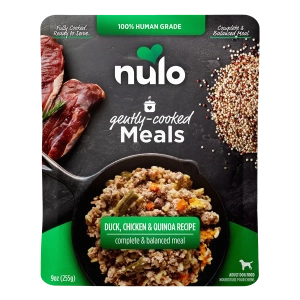 Nulo Gently-Cooked Meals Duck & Quinoa Recipe