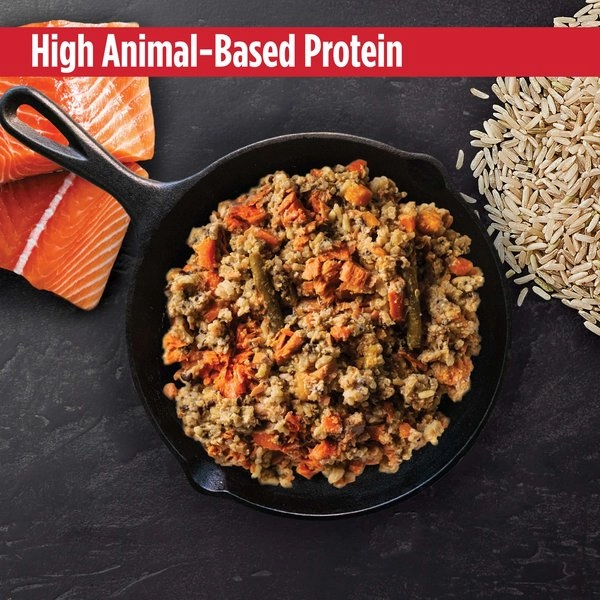 Nulo Gently-Cooked Meals Salmon & Brown Rice Recipe Wet Dog Food Pouch