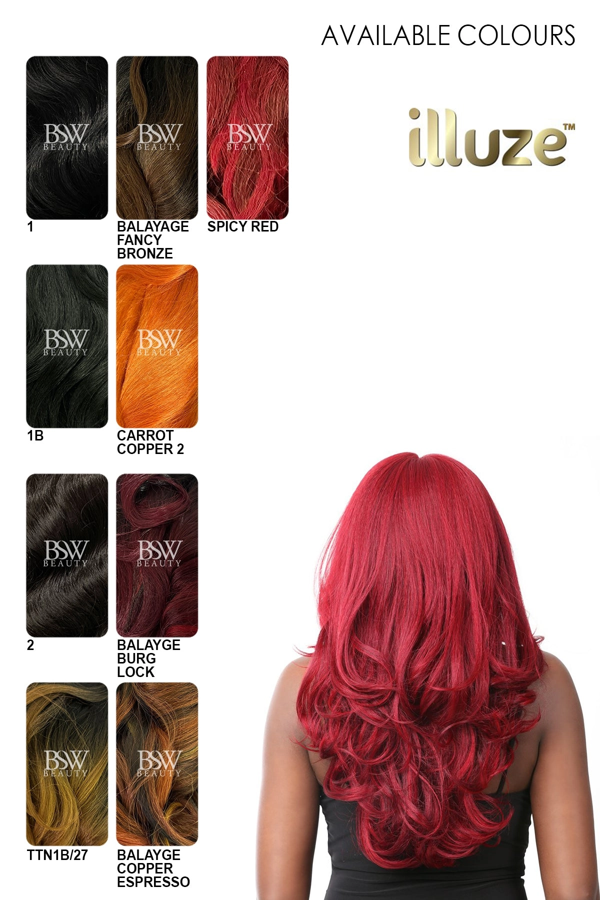 NUTIQUE ILLUZE GLUELESS 13X5 HD LACE FRONT WIG - SOLMINA