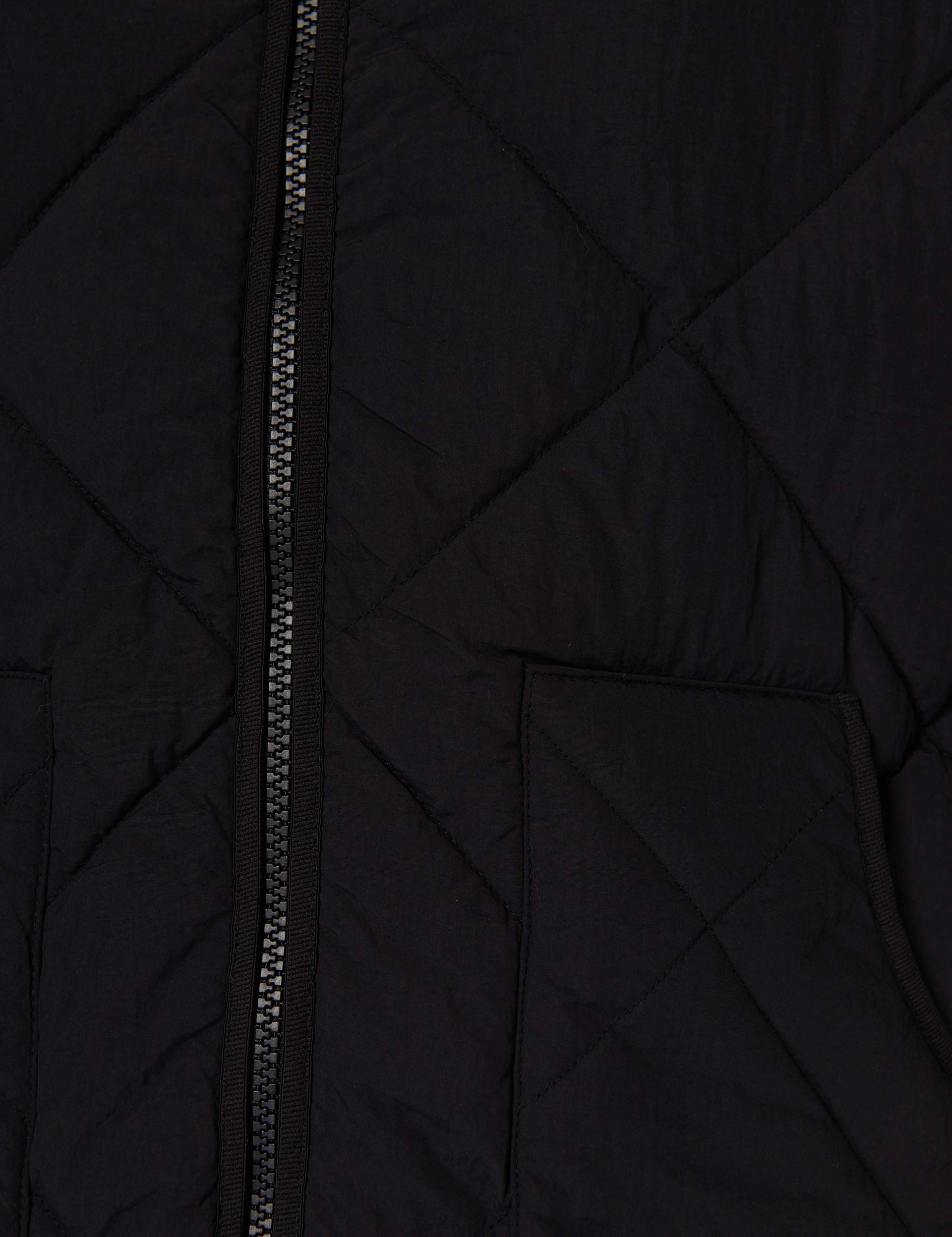 On The Move Quilted Jacket - Black