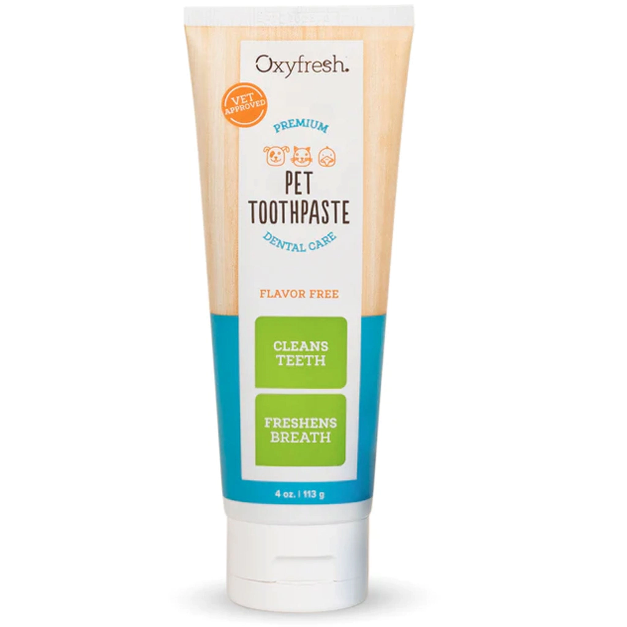 Oxyfresh Pet Toothpaste Finger Brush Kit Oxygene Dog Grooming