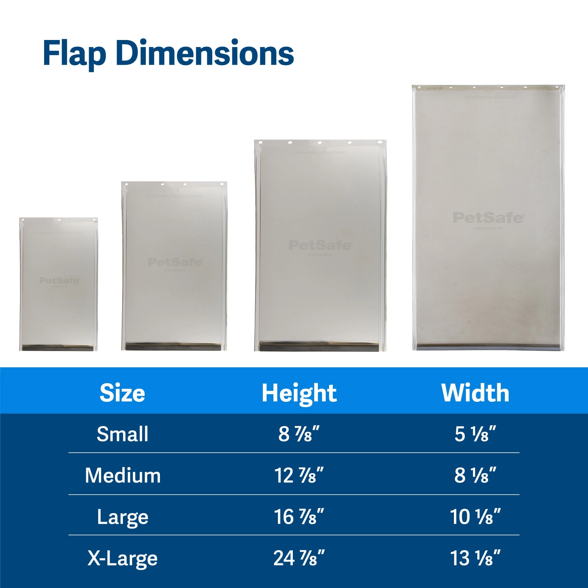 PetSafe® Freedom® Pet Door Replacement Flap, Large