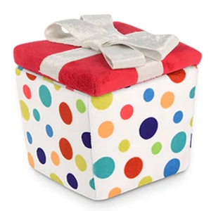 P.L.A.Y. Party Time Pawfect Present Dog Toy