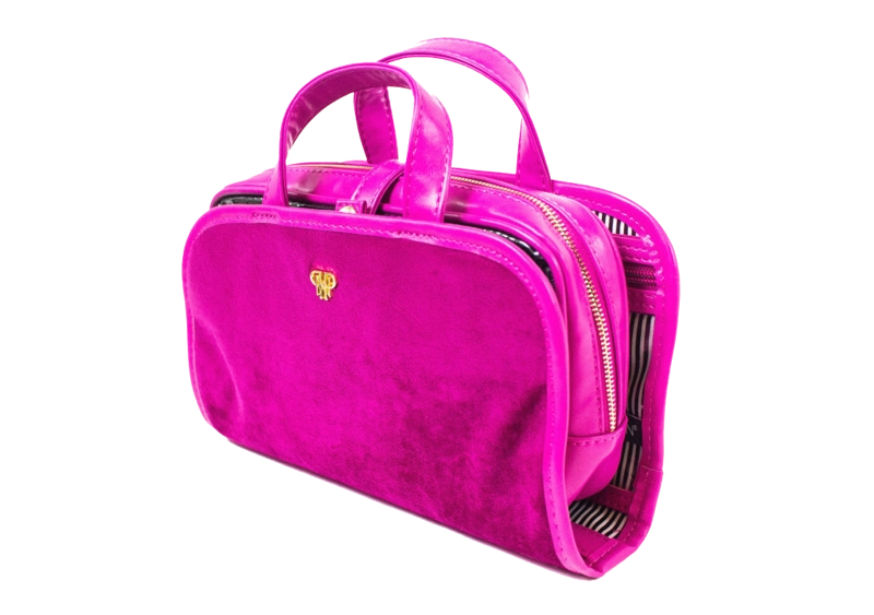 PurseN Getaway Velvet Travel Case