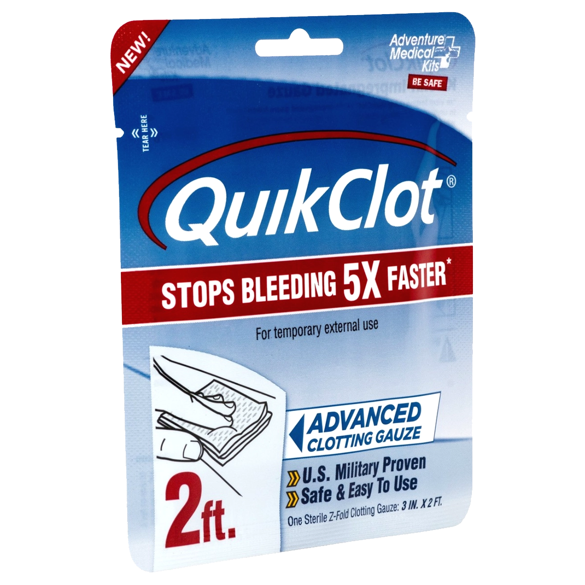QuikClot Gauze 3" x 2'