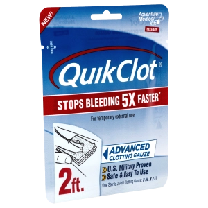 QuikClot Gauze 3" x 2'