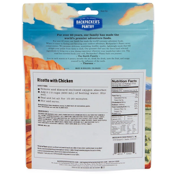Risotto w/ Chicken (2 Servings)