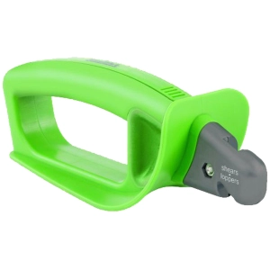 Smith's Sharpener - Large Safety Guard Oversized Handle Green Pruning Tools | SM50600