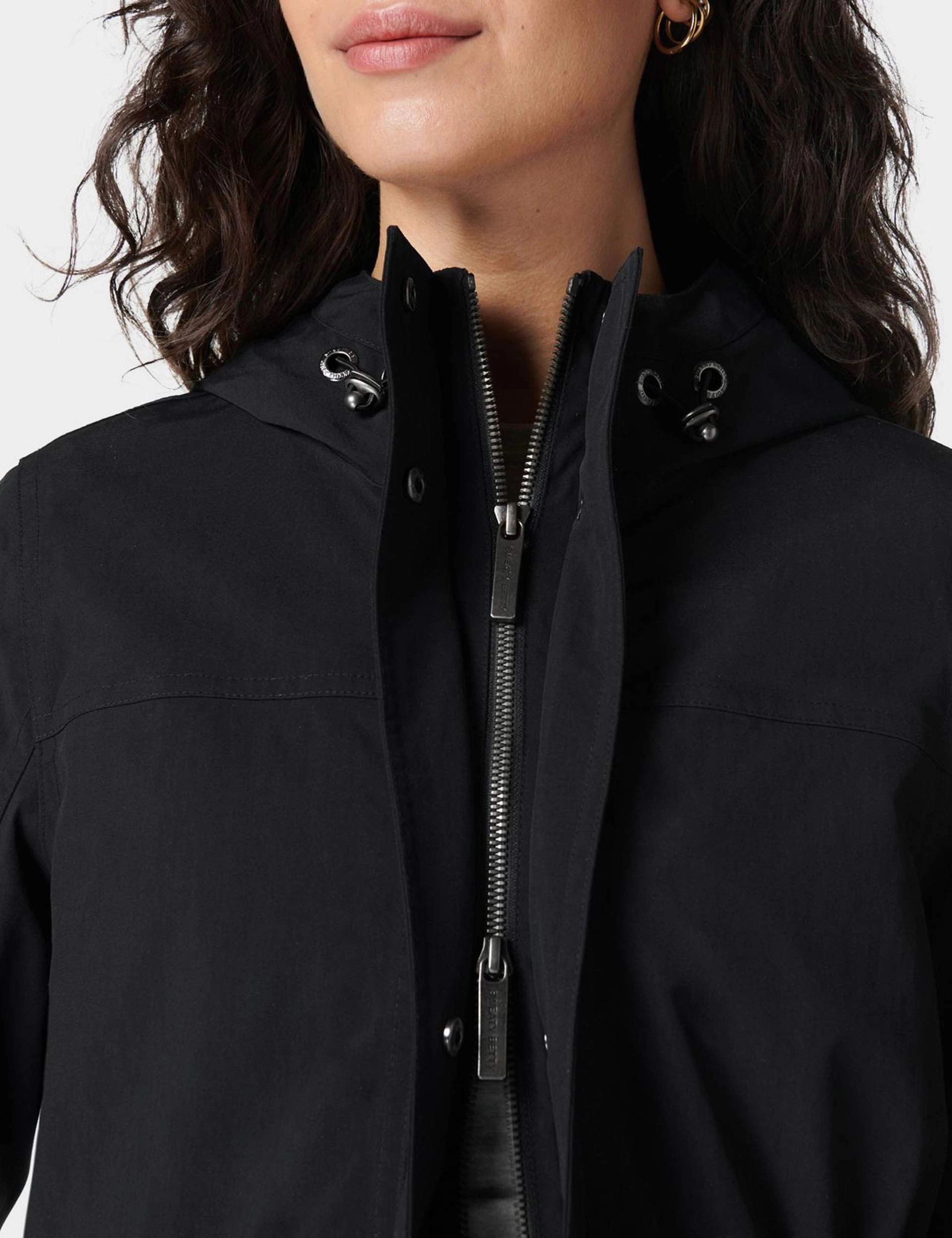 Stride Waterproof Parka - Black