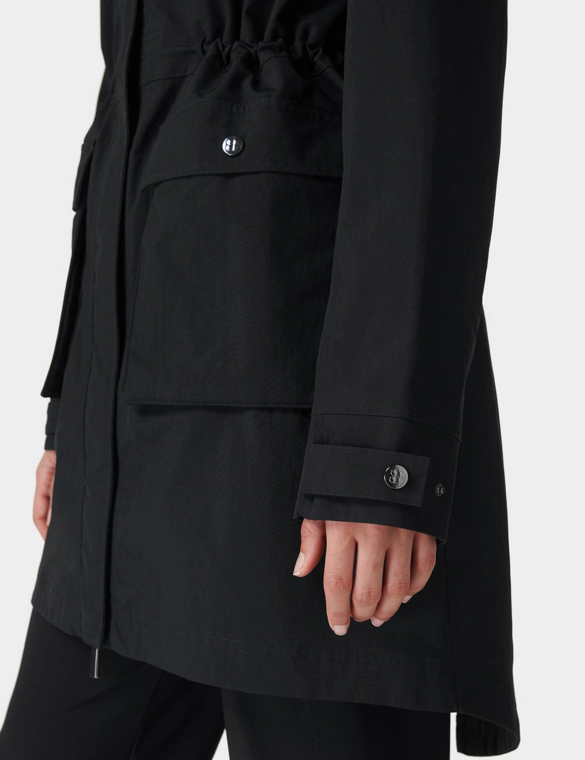 Stride Waterproof Parka - Black