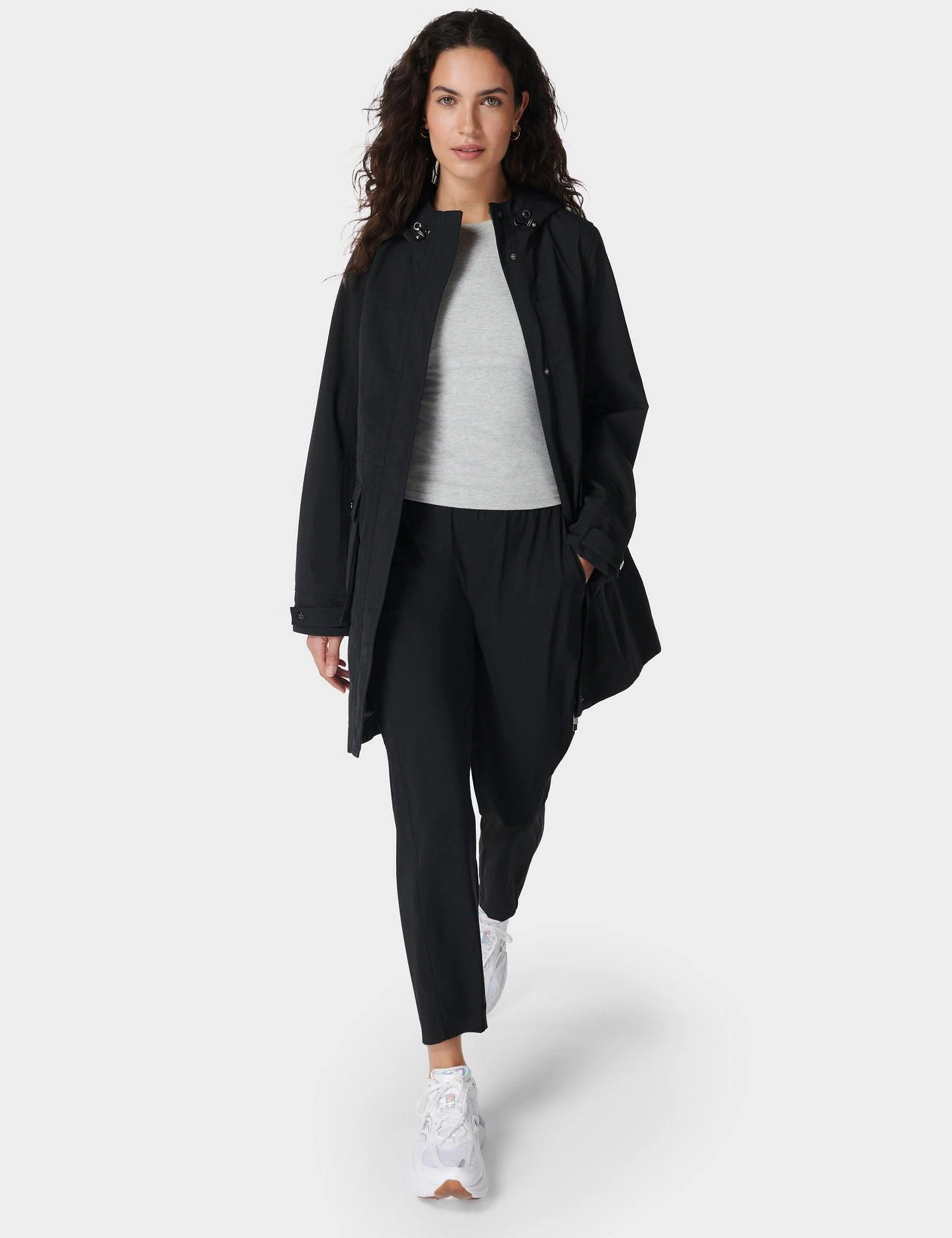 Stride Waterproof Parka - Black