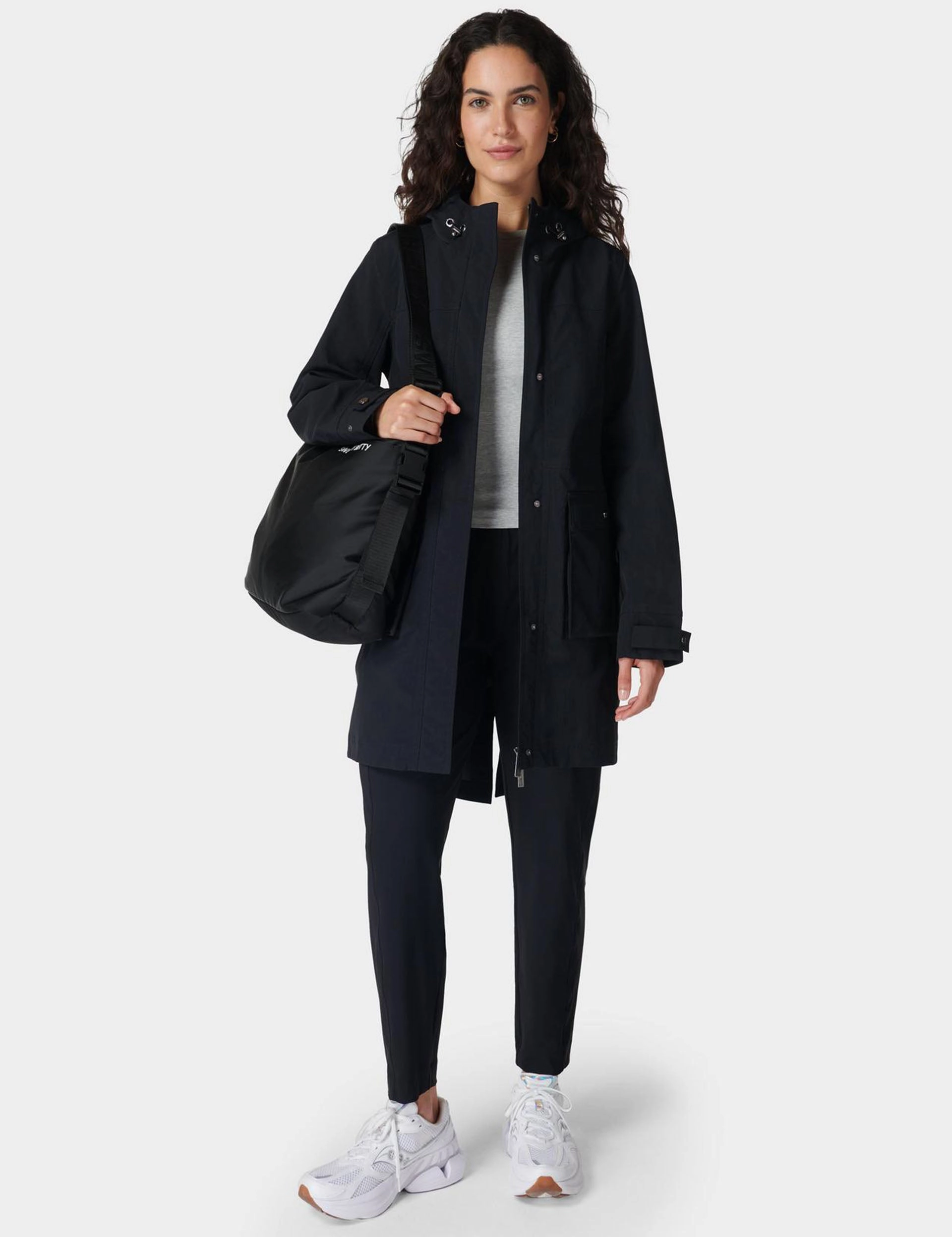 Stride Waterproof Parka - Black