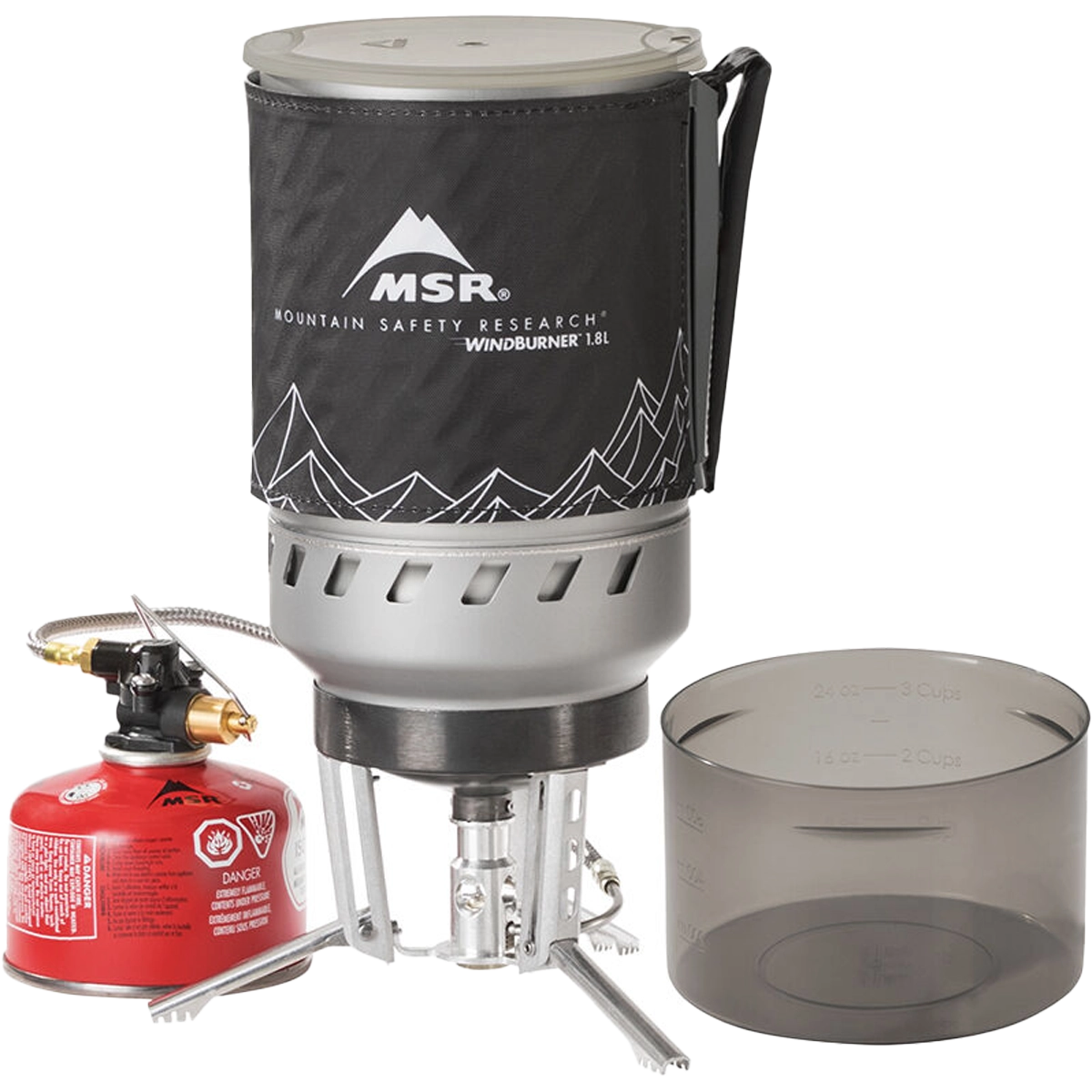 WindBurner Duo System Black 1.8L