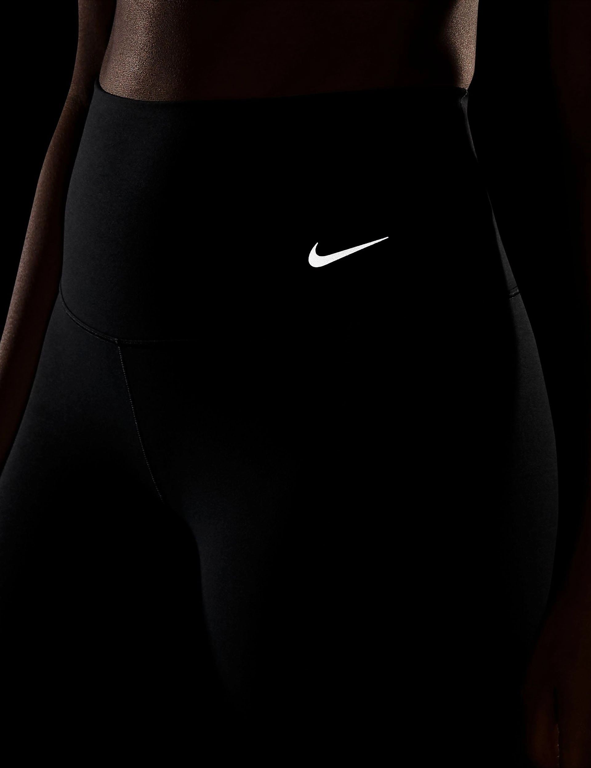 Zenvy High Waisted 7/8 Leggings - Black