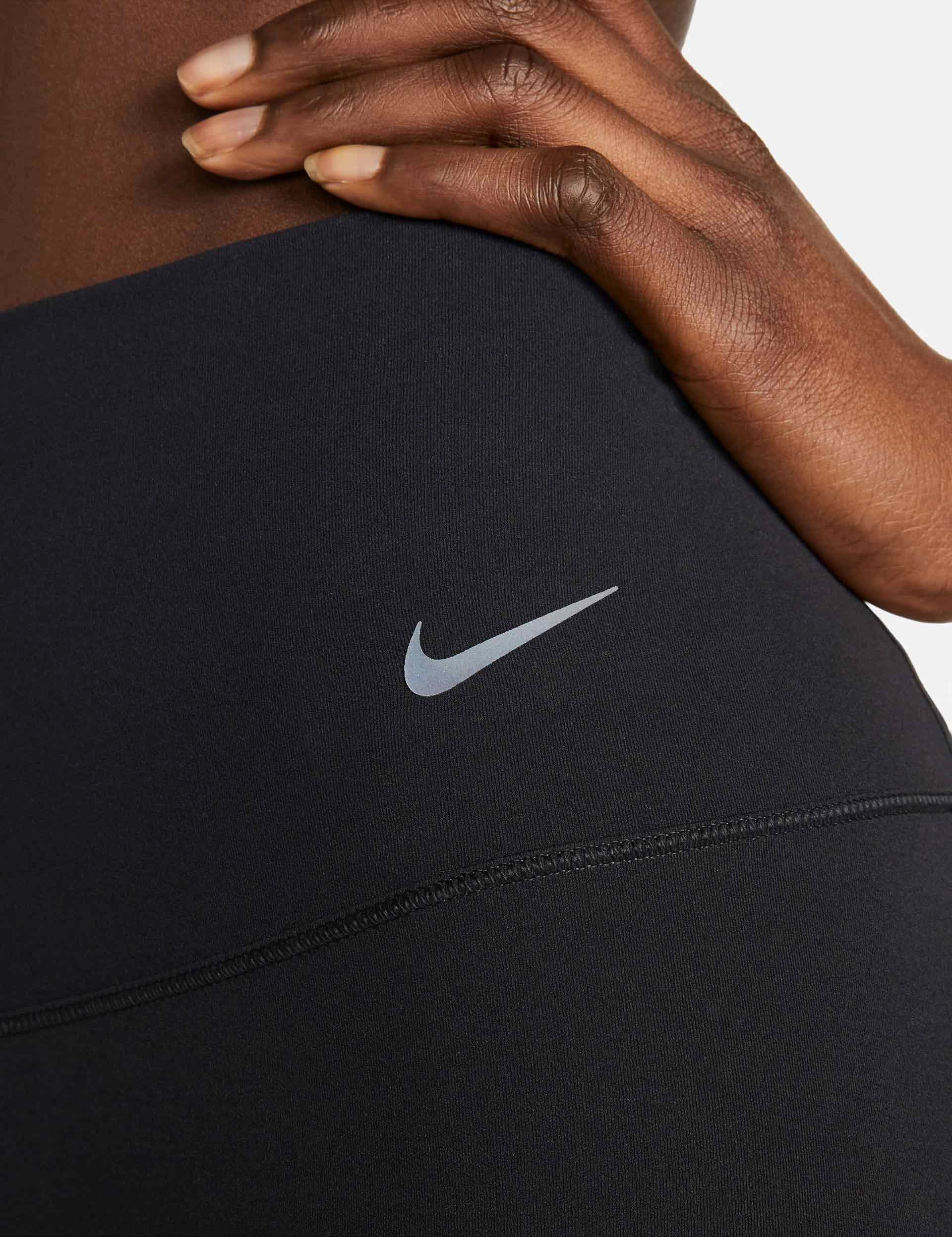 Zenvy High Waisted 7/8 Leggings - Black